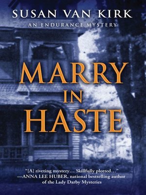 cover image of Marry in Haste
